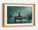 Niños chapoteando en el búfalo - Vichaya | Cuadro decorativo de Canvas Lab