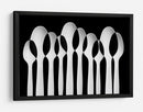 Patrón de cucharas blancas - Jacqueline Hammer | Cuadro decorativo de Canvas Lab