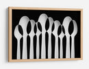 Patrón de cucharas blancas - Jacqueline Hammer | Cuadro decorativo de Canvas Lab