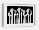 Patrón de cucharas blancas - Jacqueline Hammer | Cuadro decorativo de Canvas Lab