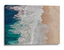 Olas de playa aéreas - Andreas Feldtkeller | Cuadro decorativo de Canvas Lab