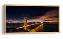 Puente Golden Gate estrellado - Javier de la | Cuadro decorativo de Canvas Lab