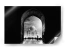 Puerta majestuosa del Taj Mahal - Hussain Buhligaha | Cuadro decorativo de Canvas Lab