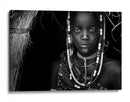 Niño africano sereno - Hesham Alhumaid | Cuadro decorativo de Canvas Lab