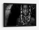 Niño africano sereno - Hesham Alhumaid | Cuadro decorativo de Canvas Lab