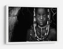 Niño africano sereno - Hesham Alhumaid | Cuadro decorativo de Canvas Lab