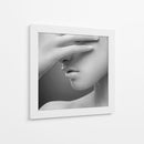 Perfil elegante misterioso - Widi Hardhanu | Cuadro decorativo de Canvas Lab