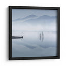 Pescador del lago brumoso - Jose Beut | Cuadro decorativo de Canvas Lab