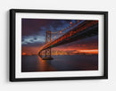 Puente de la bahía por la noche - Toby Harriman | Cuadro decorativo de Canvas Lab