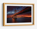 Puente de la bahía por la noche - Toby Harriman | Cuadro decorativo de Canvas Lab
