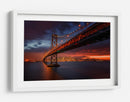 Puente de la bahía por la noche - Toby Harriman | Cuadro decorativo de Canvas Lab