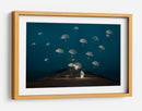 Noche de paraguas flotantes - Alexandar Lazarov | Cuadro decorativo de Canvas Lab