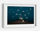 Noche de paraguas flotantes - Alexandar Lazarov | Cuadro decorativo de Canvas Lab