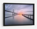 Puesta de sol en un puente tranquilo - Jesus M. Garcia | Cuadro decorativo de Canvas Lab