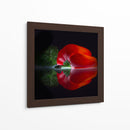 Pimiento rojo brillante - Wieteke de Kogel | Cuadro decorativo de Canvas Lab