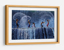 Niños chapoteando en la cascada - Angela Muliani Hartojo | Cuadro decorativo de Canvas Lab