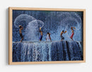 Niños chapoteando en la cascada - Angela Muliani Hartojo | Cuadro decorativo de Canvas Lab