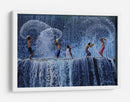 Niños chapoteando en la cascada - Angela Muliani Hartojo | Cuadro decorativo de Canvas Lab