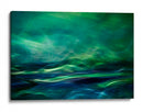 Ondas verdes etéreas - Willy Marthinussen | Cuadro decorativo de Canvas Lab