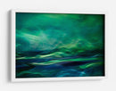 Ondas verdes etéreas - Willy Marthinussen | Cuadro decorativo de Canvas Lab
