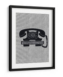 Teléfono de disco antiguo - Nicholas | Cuadro decorativo de Canvas Lab