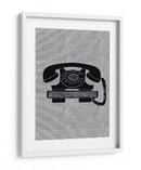 Teléfono de disco antiguo - Nicholas | Cuadro decorativo de Canvas Lab