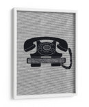 Teléfono de disco antiguo - Nicholas | Cuadro decorativo de Canvas Lab