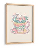 Taza para té - Hiroko Hashimoto | Cuadro decorativo de Canvas Lab