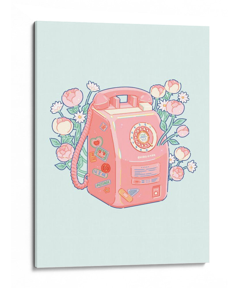 Teléfono público II - Hiroko Hashimoto | Cuadro decorativo de Canvas Lab