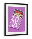 Romance de cerillas - Love - Andreas Magnusson | Cuadro decorativo de Canvas Lab