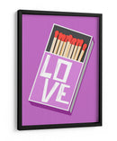 Romance de cerillas - Love - Andreas Magnusson | Cuadro decorativo de Canvas Lab