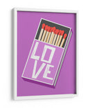 Romance de cerillas - Love - Andreas Magnusson | Cuadro decorativo de Canvas Lab