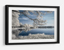 Reflejo etéreo del lago invernal - Piotr Krol (Bax) | Cuadro decorativo de Canvas Lab