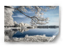 Reflejo etéreo del lago invernal - Piotr Krol (Bax) | Cuadro decorativo de Canvas Lab