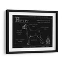 Blueprint Boxer - Ethan Harper | Cuadro decorativo de Canvas Lab