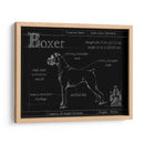 Blueprint Boxer - Ethan Harper | Cuadro decorativo de Canvas Lab
