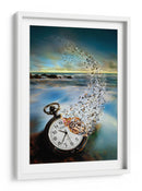 Reloj de bolsillo surrealista Océano - Sandy Wijaya | Cuadro decorativo de Canvas Lab