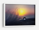 Resplandor de atardecer con gotas de agua - Peep Loorits | Cuadro decorativo de Canvas Lab