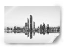 Reflexiones sobre la ciudad moderna - Akhter Hasan | Cuadro decorativo de Canvas Lab