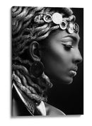 Retrato de cabello trenzado - Fren Hendrik | Cuadro decorativo de Canvas Lab