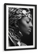 Retrato de cabello trenzado - Fren Hendrik | Cuadro decorativo de Canvas Lab