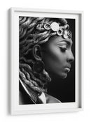 Retrato de cabello trenzado - Fren Hendrik | Cuadro decorativo de Canvas Lab
