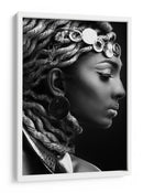 Retrato de cabello trenzado - Fren Hendrik | Cuadro decorativo de Canvas Lab