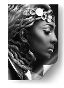 Retrato de cabello trenzado - Fren Hendrik | Cuadro decorativo de Canvas Lab