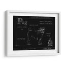 Blueprint Pug - Ethan Harper | Cuadro decorativo de Canvas Lab