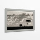 Safari de familia de elefantes - Mario Moreno | Cuadro decorativo de Canvas Lab