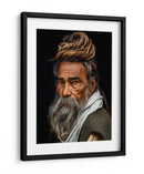 Retrato de un sabio sadhu - Rakesh J.V | Cuadro decorativo de Canvas Lab