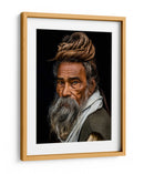 Retrato de un sabio sadhu - Rakesh J.V | Cuadro decorativo de Canvas Lab
