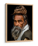 Retrato de un sabio sadhu - Rakesh J.V | Cuadro decorativo de Canvas Lab