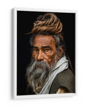 Retrato de un sabio sadhu - Rakesh J.V | Cuadro decorativo de Canvas Lab